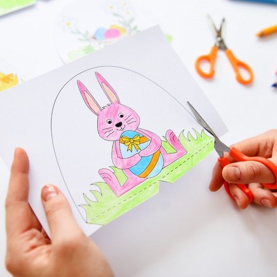 How to Make Pop-Up Easter Cards