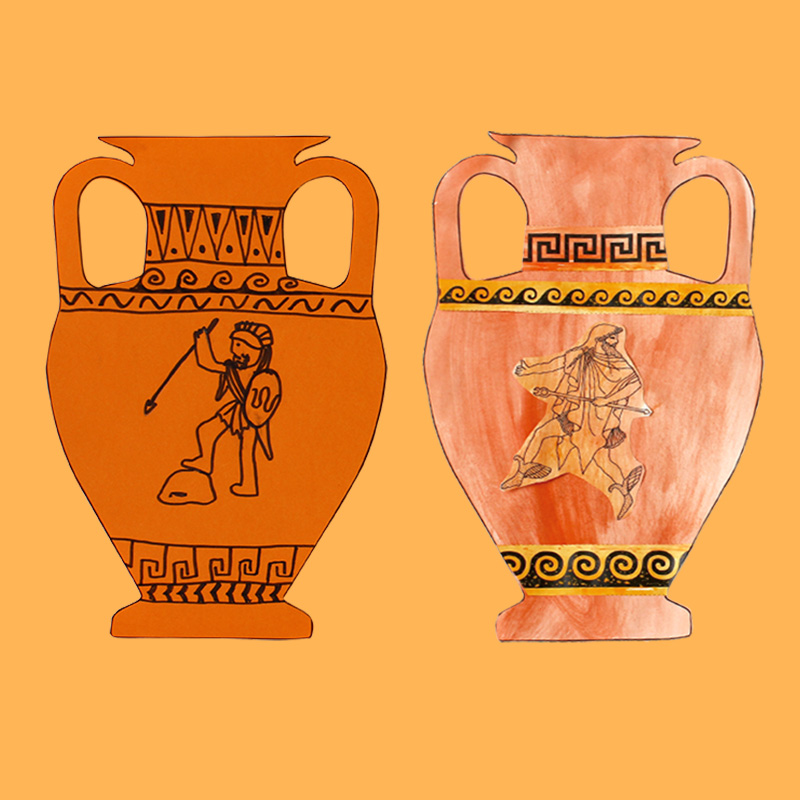 How to Create Your Own Greek Vase in the Style of Antiquity