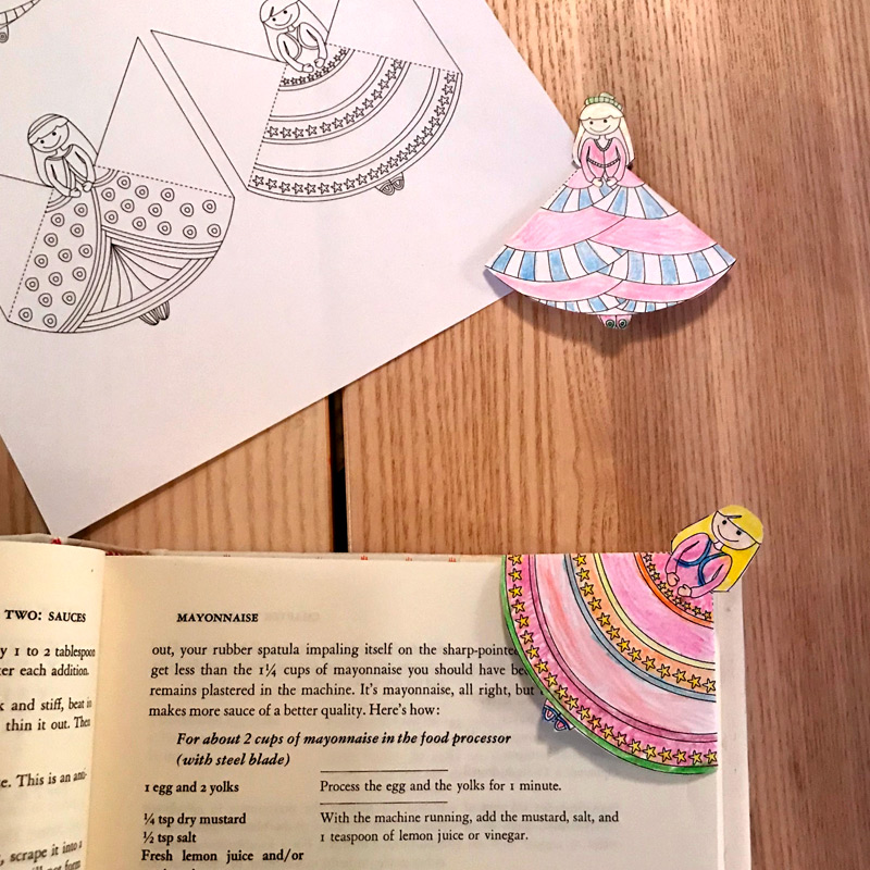 How to Make Charming Princess Bookmarks